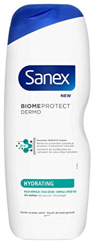 Sanex Biomeprotect Dermo Hydratant Gel Douche Prébiotique, 750ml