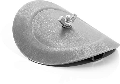 LANZZAS Clapet de nettoyage (porte) - Diamètre : 160 mm - Non laqué - Ouverture d'inspection pour montage ultérieur