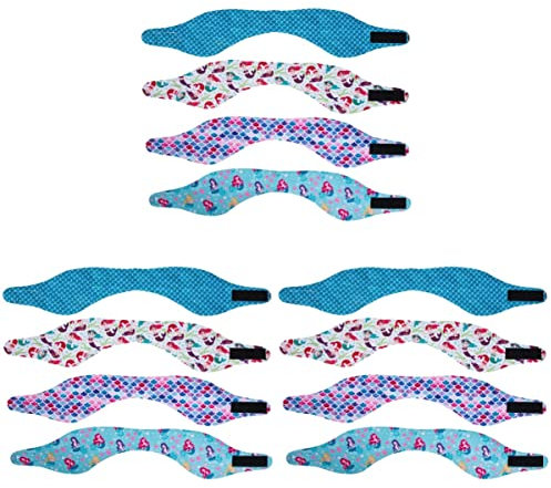 BESPORTBLE 12 Stk Schwimmende Kopfbedeckung Breites Schwimmstirnband Yoga-stirnbänder Für Frauen Herren Ohrenschützer Schwimmstirnband Für Erwachsene Ein Bad Nehmen Mann Neopren Schwimmbad