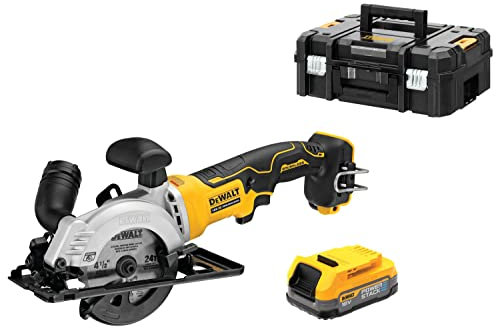 Dewalt Akku-Handkreissäge DCS571NT-XJ im Koffer, 1x 1,7 Ah Akku, Lader