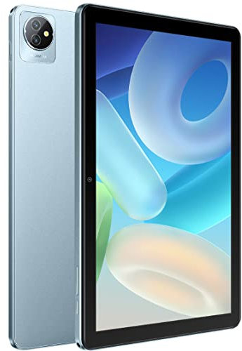 Blackview Tab 8 WiFi, 10,1 Zoll Android 12 Tablet HD+ IPS Display, Quad-Core 7GB RAM+128GB ROM (1TB externer SD), 6580mAh Akku, 13MP+5MP Dual-Kamera, Bluetooth Type-C, Dual Box-Lautsprecher Blau