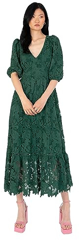 Maya Deluxe Womens De LCE Midaxi Emerald 6
