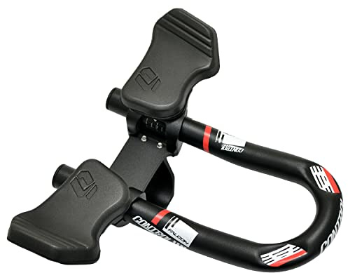 ControlTech TTH-14-S Falcon Mini Clip-On (Montato su Manubrio) Aerobar per Triathlon, CH2539