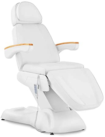 Physa Chaise de pédicure 150 kg Blanc/violet clair Chaise de salon de manucure (simili cuir, métal revêtu par poudre, mousse)