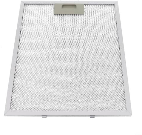 2Pcs Cooker Hood Metal Grease Filter, 340X280x9mm 5 Layer Cooker Hood Filters Metal Mesh, For Range Hood Exhaust Suction Extractor Fan