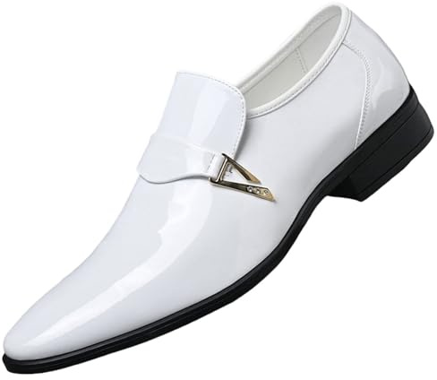 Clásico Formal Moderno Negocios Casual Cómodo Zapatos De Noche Zapatos De Cuero Hombres Jack Zapatos De Hombre 02