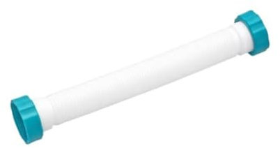 Bestway P08581 | Tubo di Connessione Ø 58 mm con Ghiere - Lunghezza 29 cm, Ricambio per Pompe Filtro a Sabbia 8327 Litri (2200 gal) Colore: Bianco, Turchese