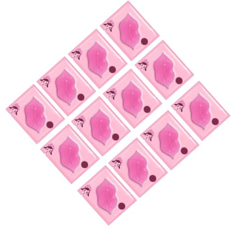 VALICLUD 20piezas Labial Hidratante Colágeno Almohadillas De Gel Para Labios Aumento De Volumen