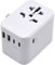 Ewent Reiseadapter Weltweit, Universal Reiseadapter, Universal Steckdosenadapter mit 2 USB und 3 Type-C Ports, Reisestecker für Deutschland,England,USA,Australien und über 224 Länder, Kinderschutz