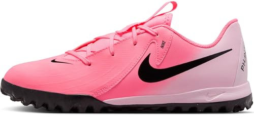 NIKE Jr Phantom Gx Ii Academy Tf Football Soccer Shoe, Sunset Pulse Black, 1 UK