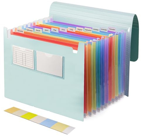 LPZMPZ dokumentmapp A4 dokumentmapp A4 mapp dokument organisationsmapp med sorteringsmapp flikmapp dokumentmapp A4 12 fack filorganisatör