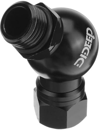Dyksportslang roterande adapter – 360 graders vridbar andningsregulator adapter för dykning, flexibel manövrering, lätt andningsregulator adapter för videoinspelning och utforskning