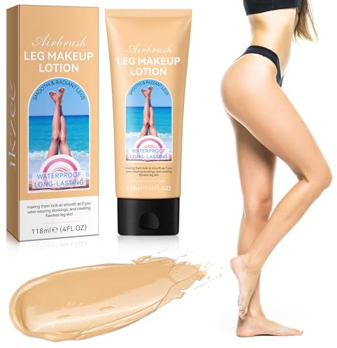 Ben kropp smink vattentät – 118 ml tatuering Cover Up Makeup – tatuering skydd för ben och kropp – kamouflage smink concealer – lätt att applicera, jämn hudton