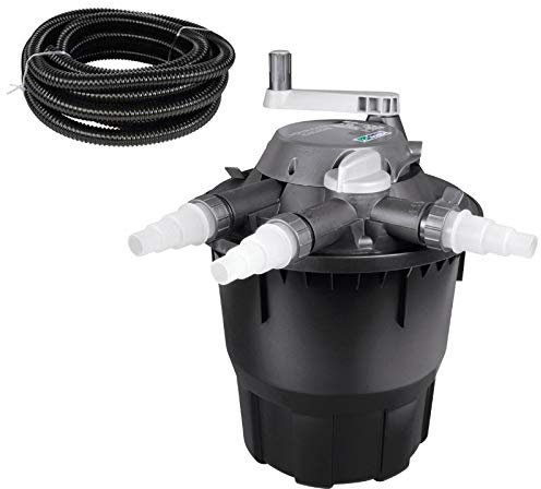 Hozelock 1352 Bioforce Revolution 6000 UVC Pond Filter Pump Filtration & 5m Hose