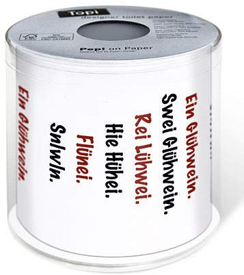 Unbekannt Toilettenpapier Weihnachten Glühwein