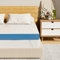 Fijinhom 4 Inch Memory Foam Mattress Topper Double Bed,10cm Dual-Layer Mattress Topper, Cooling Removable Zipped Cover,High Support extra Firm Back Pain Relief (Double-135x190cm)
