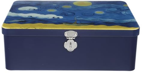 PRETYZOOM Boîte à Biscuits Hermétique Pots à Biscuits Avec Couvercles Joli Pot à s Grand Pot à s Boîte à s Décorative Drôle Fer