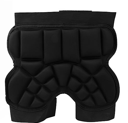 Topyond Short de Protection des Fesses de Hanche pour Enfants, Coussin de Fesses de Patinage à roulettes pour Enfants, Pantalon Court Rembourré de Protection du Coccyx 3D, Coussin