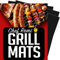 Chef Remi BBQ Grill Mats - Non-Stick Reusable Mats for Gas, Charcoal & Ovens
