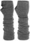 Roeckl Stulpen mit Kaschmir Armstuplen Handschuhe Strickhandschuhe Halbhandschuhe (One Size - anthrazit)