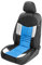 Auto Sitzauflage, Autositzschoner Hunt, PKW Sitzschoner blau schwarz, atmungsaktiv 11666