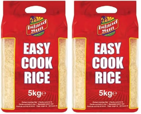 Island Sun Easy Cook Rice 5KG (Normal) (Pack of 2)