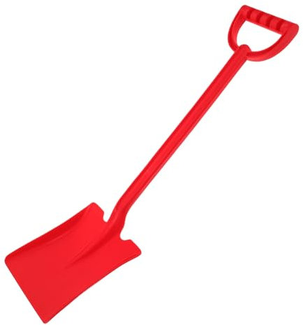 Alasum Kinderspielzeug Strandsandspielzeug Für Sandentferner Für Strand Schaufeln Pflanzen Schneefräse, Schaufel Sandkastenschaufeln Schneeschaufeln Tragbare Schaufel Rot Plastik