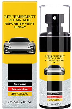 Detergente per auto – 60 ml | cura interna per tappezzeria, condizionamento in pelle e rinfrescare il cruscotto