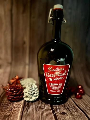 Birra Artigianale Cruda Non Filtrata Beer-liant, Bottiglia 2 ltr Siphone
