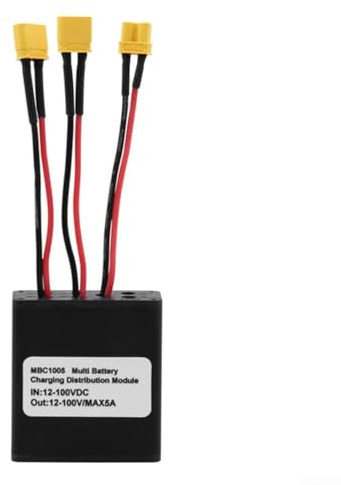 Besttoolifes Interruttore di commutazione a bassa resistenza, Modulo interruttore bici elettrica, Adattatore di dissipazione del calore in alluminio, Unità di alimentazione doppia Ebike