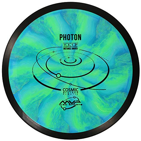 MVP Disc Sports Cosmic Neutron Photon Disc Golf Distance Driver (160-165g / Colors May Vary)