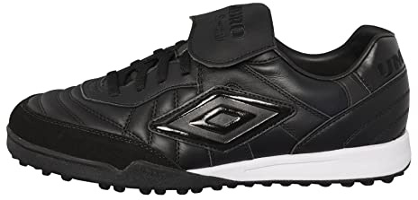 Umbro Speciali Pro 98 V22 Turf Soccer Shoe, Black/Black, 11