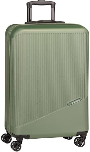 Travelite 4-Rad Hartschalenkoffer mittelgroß 65 Liter, Gepäck Serie Bali: ABS Hartschalen Trolley mit TSA Kombinationsschloss, 67 cm