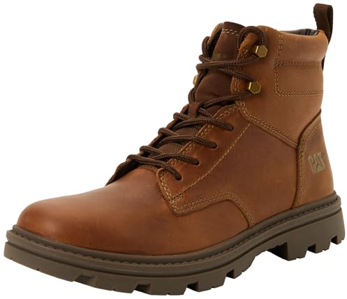 CAT Footwear Médico practicante, Bota de Tobillo Hombre, Beige Oscuro, 41 EU