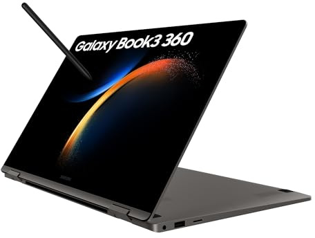 Samsung Galaxy Book3 360 Business, AI Laptop, 13.3 Screen, i5 Processor, 16GB Memory, 256GB Storage, Wi-Fi 7, Windows 11, Long Battery Life, Grey