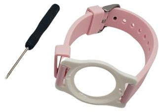 Ava Fertility Tracker Replacement Band | AVA Tracker Not Included | Includes Custom band adapter, watch strap, screwdriver for assembly (Pink Silicone)