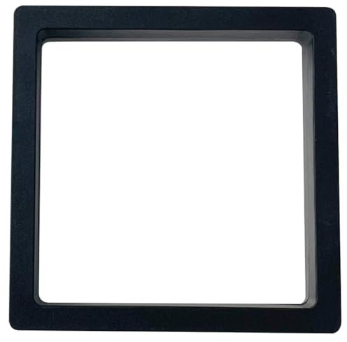 JUCHRZEY 3D-Schweberahmen-Displayhalter, 3D-Schmuckrahmen aus Acryl, kreativ for antike Challenge-Münzen, Medaillen, Schmuck