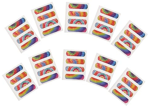 FRCOLOR 10hojas Curita De Dibujos Animados Apósitos Adhesivos Transpirables Para Heridas Vendas Infantiles Dibujos Animados Láminas Apósitos Para Heridas Adultos