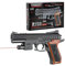 Pistola de juguete con luz rifle juguete niños mitra compacta pistola juguete Mitra MP5 M4 juego con luces ametralladora juguete para niños juego rifle ametralladora pistola cosplay