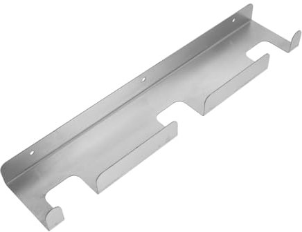 PRETYZOOM Supporto Per Pala Pizza Da Parete in Acciaio Antiruggine Montaggio Senza Foratura Design Moderno e Resistente Per Organizzazione Cucina Professionale e Domestica