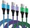 Cable USB C, 3-pack 0.9M, Cable USB vers USB C Charge Rapide Samsung Téléphone Portable Cable Pour iPhone 17 Pro Max/16 Pro/15, Samsung Galaxy S25 Ultra S24 23 S22 A55, Google Pixel, Xiaomi