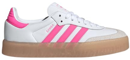 Adidas Scarpe da Ginnastica da Uomo Run 60s 2.0, Bianco Nuvola/Bianco Sporco/Rosa Lucido, 8.5