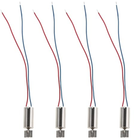Artibetter 4 Stück Vibrationsmotoren – Kernlose Vibrationsmotoren für elektrische Zahnbürsten – Ersatzteile für Kosmetikgeräte und elektrische Gesichtsbürsten