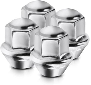 Frankberg 4x Radmutterfür Vorne Hinten Kompatibel mit B-Max 2012-Heute C-Max II 2012-2019 Ecosport 2013-Heute Fiesta 2008-Heute Focus 2012-Heute Ranger 2011-Heute