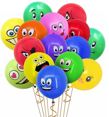 VIKY 100 Stück bunte Luftballons