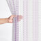 Gluwoer Rideau à Chaînes en Aluminium 90×200cm Rideau Volant en Métal, Écrans de Porte à Rideau de Chaîne, Stores Anti-Insectes Antiparasitaire (Violet)