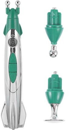 TOVINANNA 1satz Akupressurstift Für Muskelheilung Elektronischer Massagepen Für Rücken Nacken Und Füße Leicht Und Tragbar Mit Sanften Elektrischen Impulsen Zur Schmerzlinderung Und