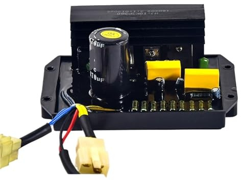 BGFIVKAD 1 pz HJ10K3P380 regolatore di Tensione generatore regolatore Automatico regolatore di Tensione trifase a Sette Fili a Tre Spine 380V 220V 110V(HJ10K3P380V)