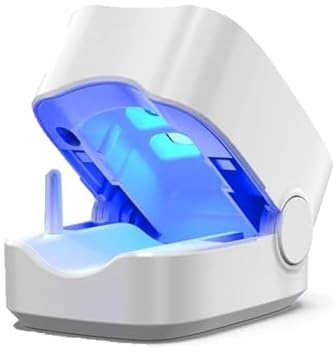 Dispositivo de Tratamiento de Hongos en las Uñas, Limpieza y Reparación Hongos Las Uñas con Temporizador de 7 Minutos, Recargable Tratamiento AntimicóTico de UñAs con 3*500nm Luz Azules y 1*940nm Roja