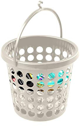 Plast Team Springfield Wäscheklammerkorb, Weiß, Einheitsgröße